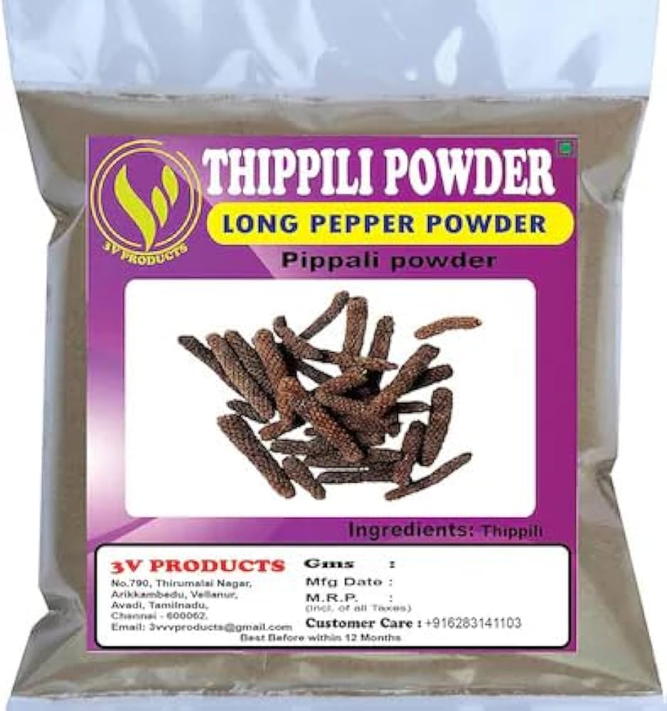 Thippili Podi (திப்பிலி பொடி – Long Pepper Powder)