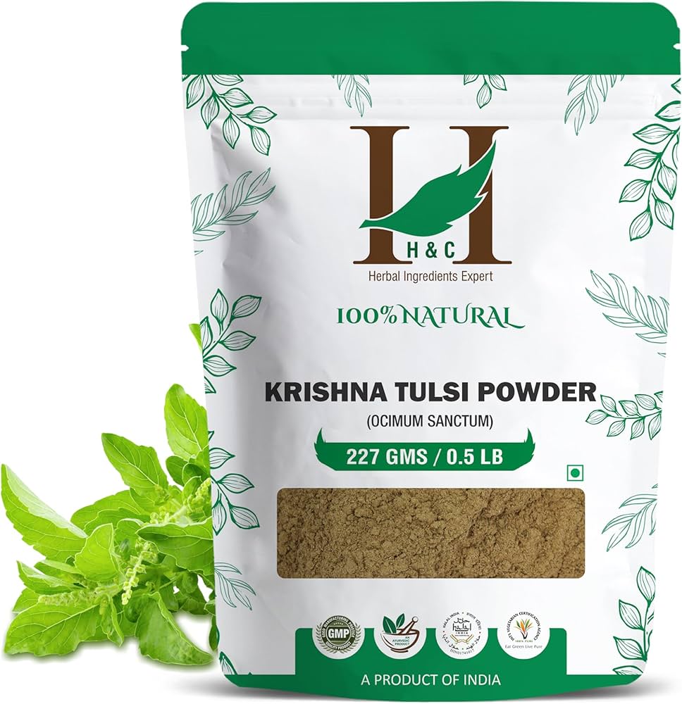 Thulasi Podi (Holy Basil Powder) | துளசி பொடி