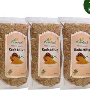 Farmbean Kodu Millet Rice(500*3)1.5kg Mixed Millet  (1.5 kg, Pack of 3)