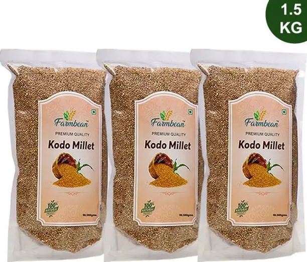 Farmbean Kodu Millet Rice(500*3)1.5kg Mixed Millet  (1.5 kg, Pack of 3)